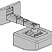 Настенное крепление Vivitek LT30C-F для ультракороткофокусного проектора  DH765Z-UST
